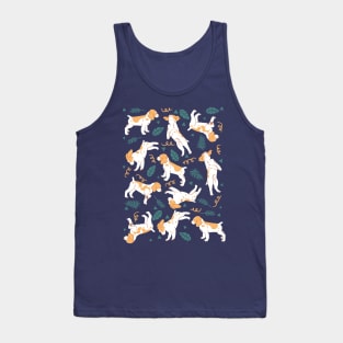 Brittany Spaniel Puppies Tank Top